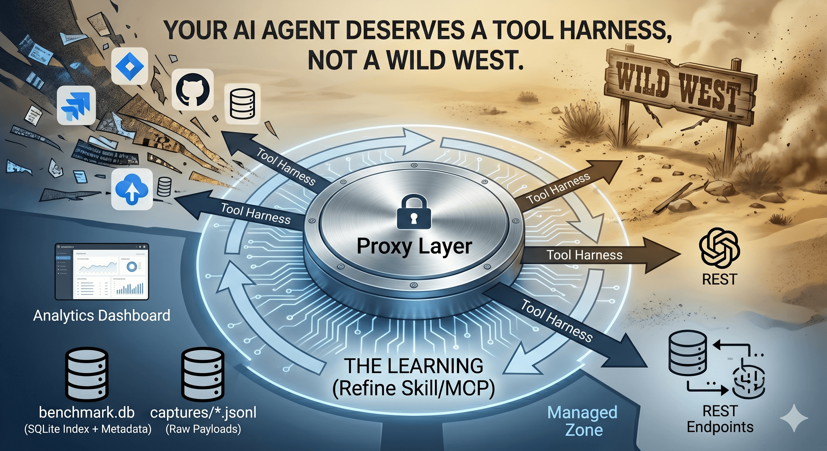 Your AI Agent Deserves a Tool Harness, Not a Wild West